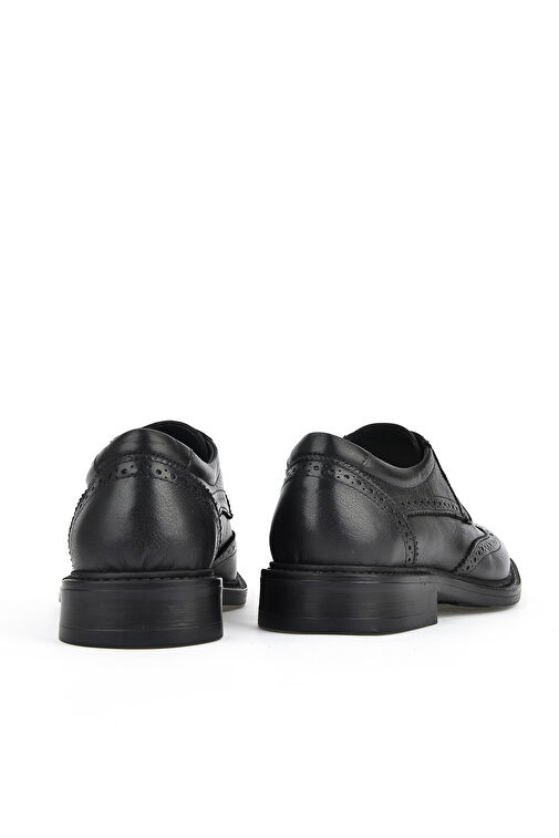 Ziya Siyah Erkek Deri Klasik Ayakkabı 113744 2383_000 - Görsel 4