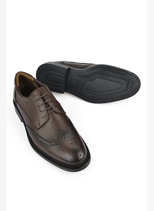 Ziya Kahverengi Erkek Deri Klasik Ayakkabı 113744 2383_300 - Görsel 5