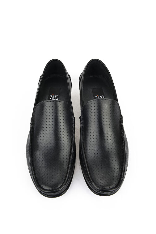 Ziya, Erkek Hakiki Deri Ayakkabı 12150 6218 Siyah - Görsel 3