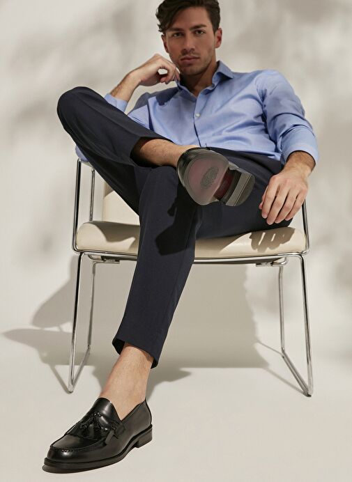 Ziya, Erkek Hakiki Deri Ayakkabı 15350Z0137 Siyah - Görsel 2