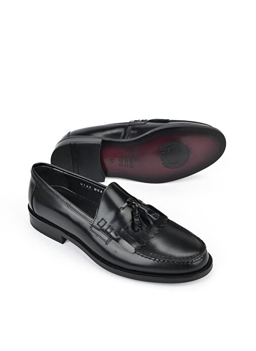 Ziya, Erkek Hakiki Deri Ayakkabı 15350Z0137 Siyah - Görsel 7