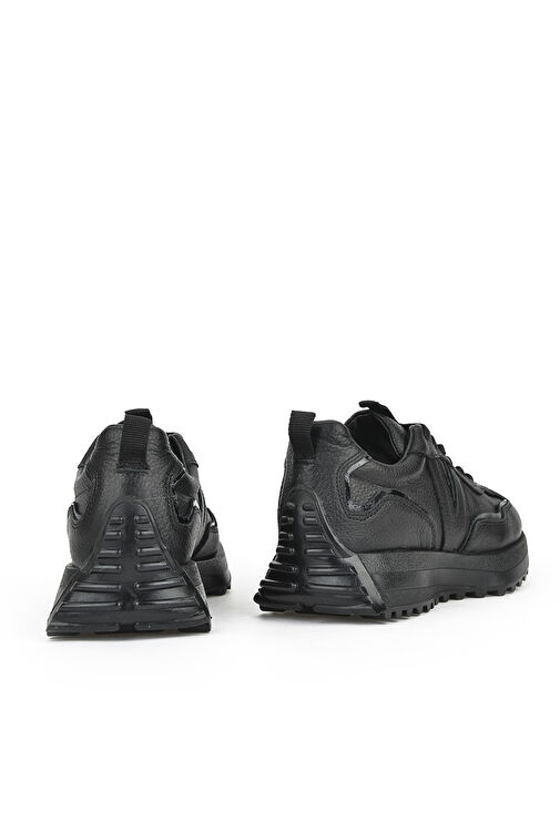 Ziya Siyah Kadın Deri Sneaker 1231000 4660_000 - Görsel 7