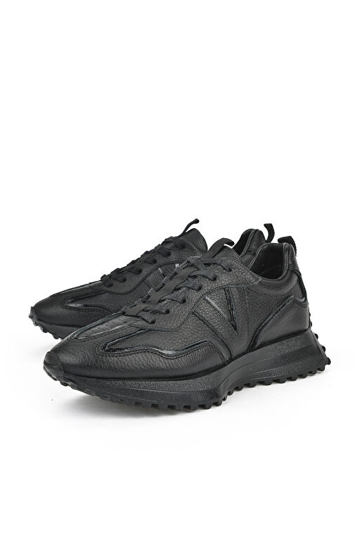 Ziya Siyah Kadın Deri Sneaker 1231000 4660_000 - Görsel 6