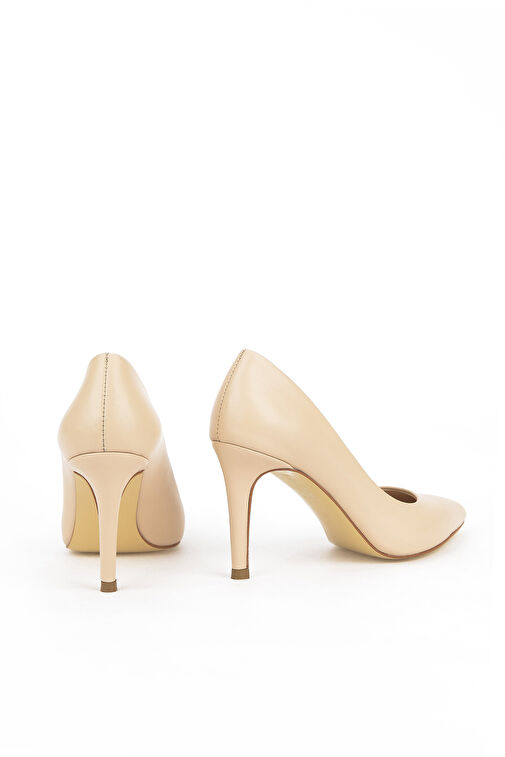 Ziya Nude Kadın Deri Stiletto 1231003 4292_915 - Görsel 4