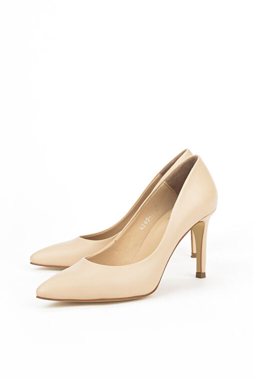 Ziya Nude Kadın Deri Stiletto 1231003 4292_915 - Görsel 6