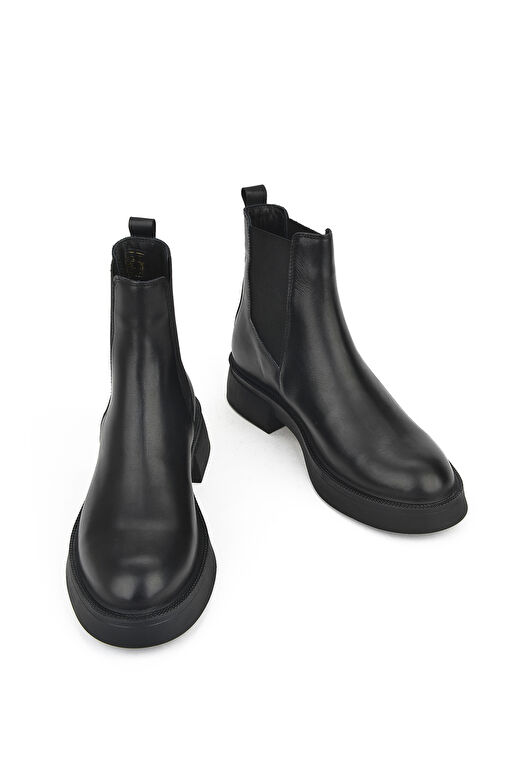 Ziya, Kadın Hakiki Deri Bot 143359Z353 Siyah - Görsel 7