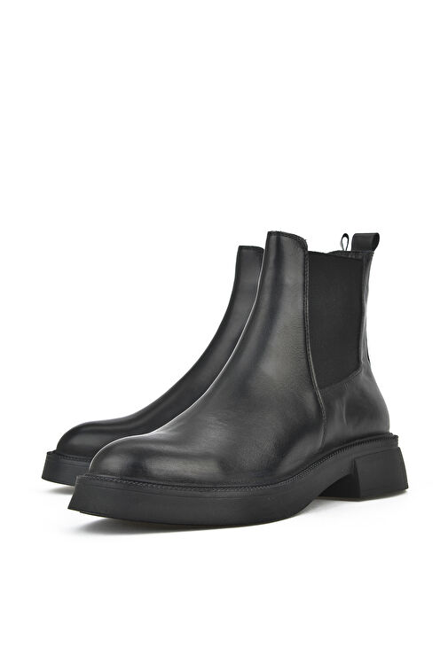 Ziya, Kadın Hakiki Deri Bot 143359Z353 Siyah - Görsel 8