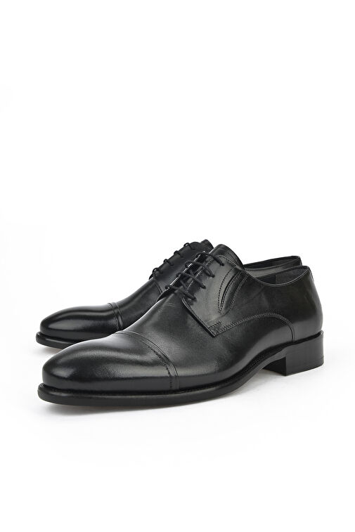 Ziya Siyah Erkek Deri Klasik Ayakkabı 123145 396_000 - Görsel 5