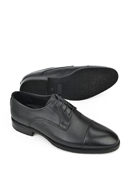 Ziya, Erkek Hakiki Deri Ayakkabı 153745Z8009 Siyah - Görsel 5