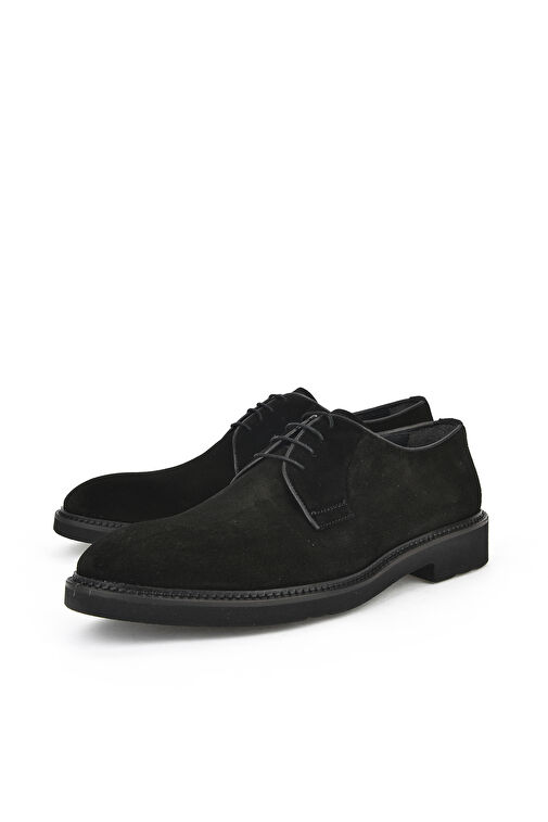 Ziya Siyah Erkek Süet Klasik Ayakkabı 123145 1519S_000 - Görsel 7