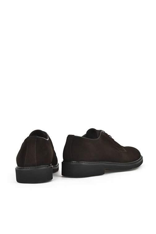 Ziya, Erkek Hakiki Deri Ayakkabı 141145Z 1519S Kahve - Görsel 6