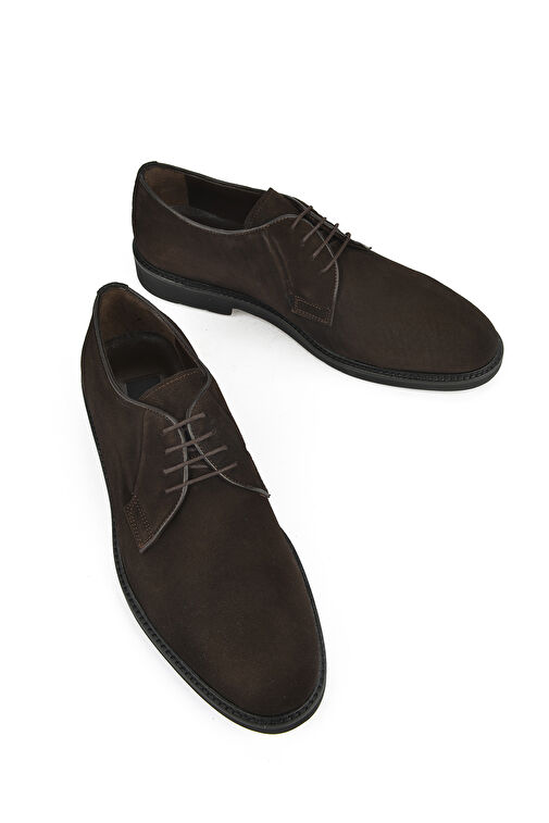 Ziya, Erkek Hakiki Deri Ayakkabı 141145Z 1519S Kahve - Görsel 7