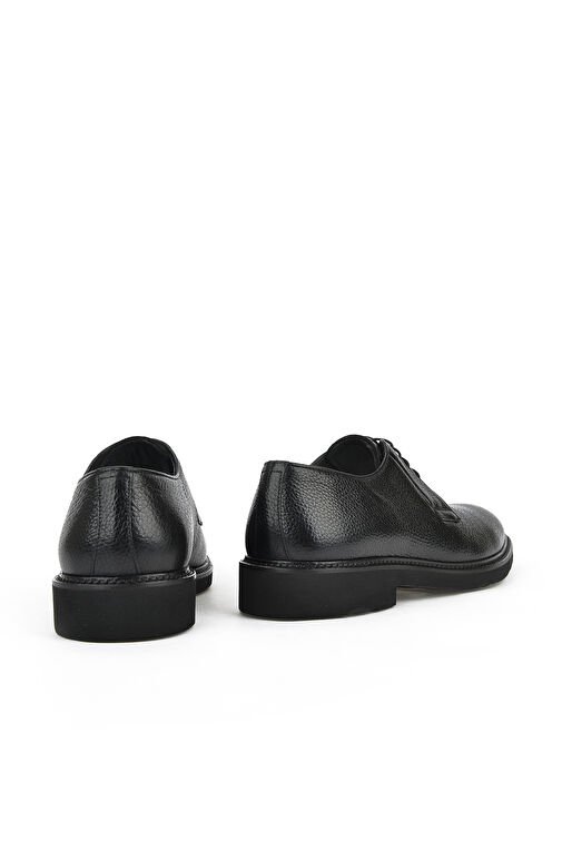 Ziya, Erkek Hakiki Deri Ayakkabı 133145Z1519F Siyah - Görsel 4