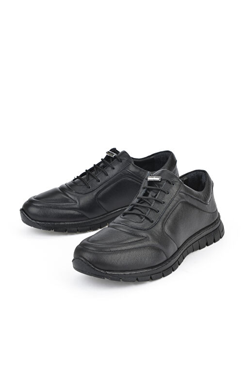 Ziya, Kadın Hakiki Deri Sneaker 143992ZSP200 Siyah - Görsel 5