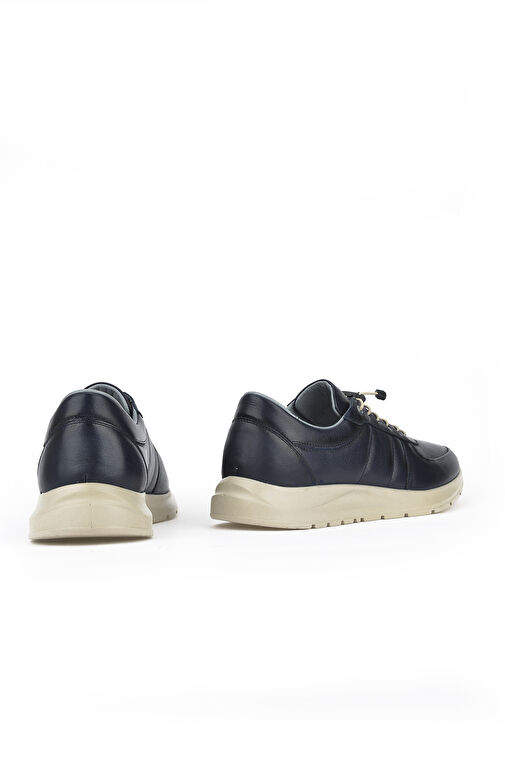 Ziya Lacivert Erkek Deri Sneaker 1311013 S08_200 - Görsel 6