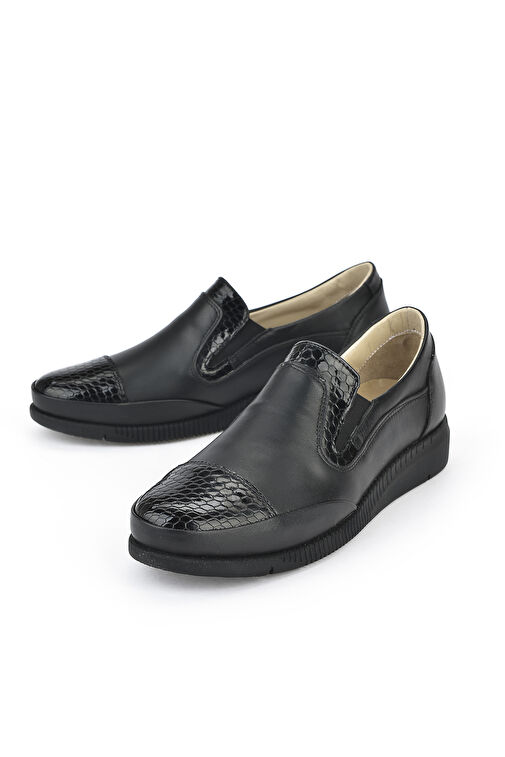 Ziya, Kadın Hakiki Deri Ayakkabı 1311015 821 Siyah - Görsel 5