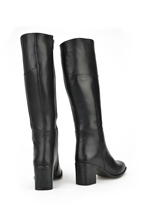 Ziya, Kadın Hakiki Deri Çizme 13319Z88065 Siyah - Görsel 5