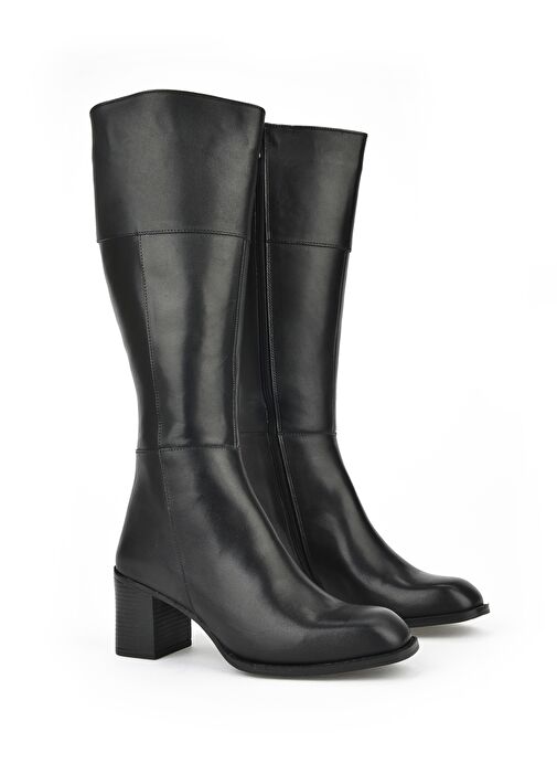 Ziya, Kadın Hakiki Deri Çizme 15319Z88065 Siyah - Görsel 3