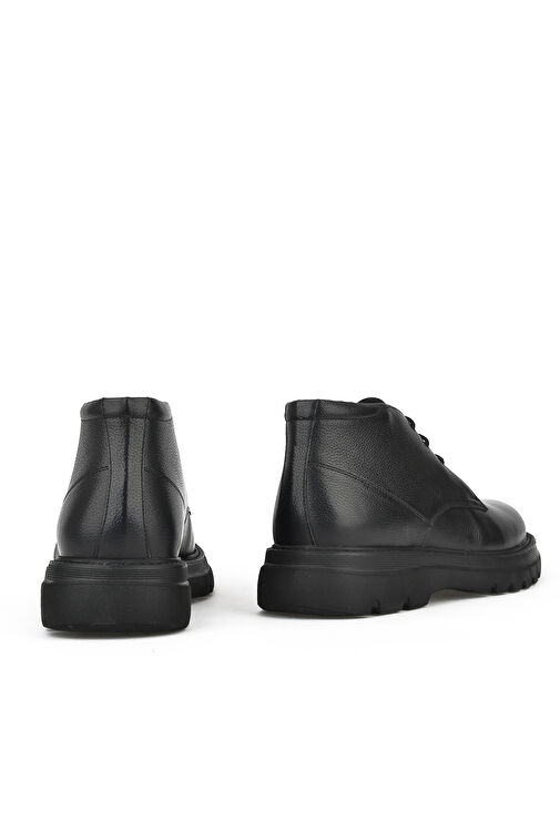 Ziya, Erkek Hakiki Deri Bot 14319Z77183 Siyah - Görsel 4