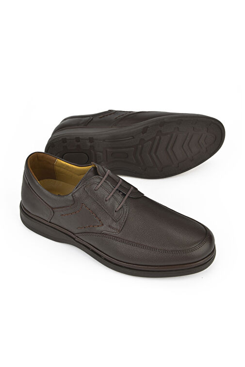 Ziya Kahverengi Erkek Deri Günlük Ayakkabı 1311018ZB209_300 - Görsel 4