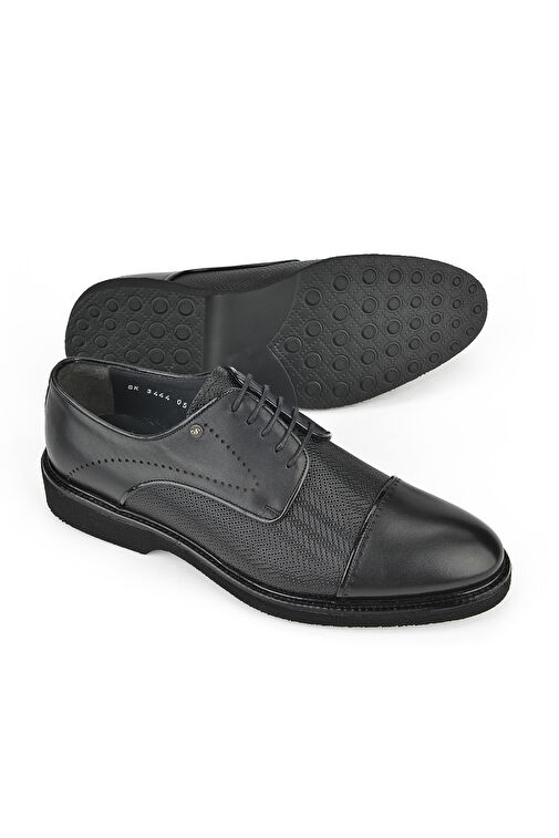 Ziya, Erkek Hakiki Deri Ayakkabı 141299Z3444 Siyah - Görsel 5