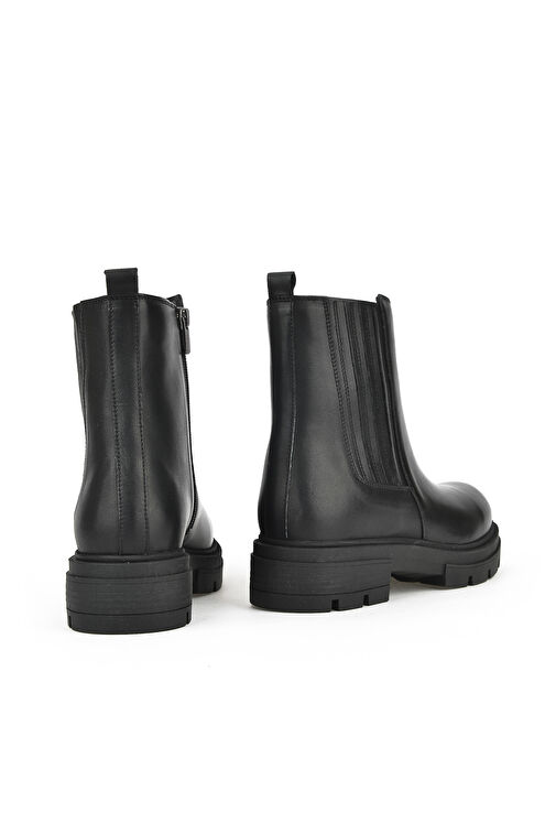 Ziya, Kadın Hakiki Deri Bot 14319Z66302 Siyah - Görsel 4