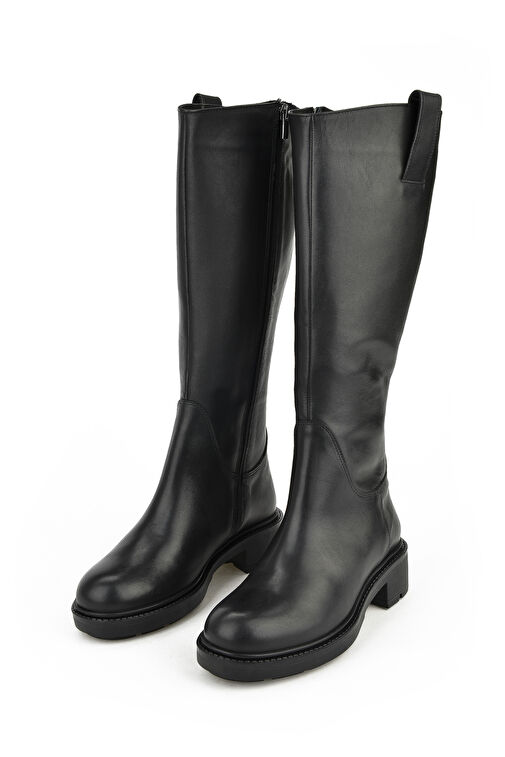 Ziya, Kadın Hakiki Deri Çizme 14319Z88071 Siyah - Görsel 5