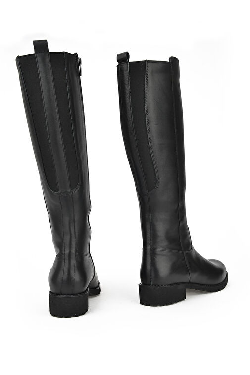 Ziya, Kadın Hakiki Deri Çizme 14319Z8011 Siyah - Görsel 5