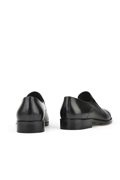 Ziya Siyah Erkek Deri Klasik Ayakkabı 133145Z575_000 - Görsel 6