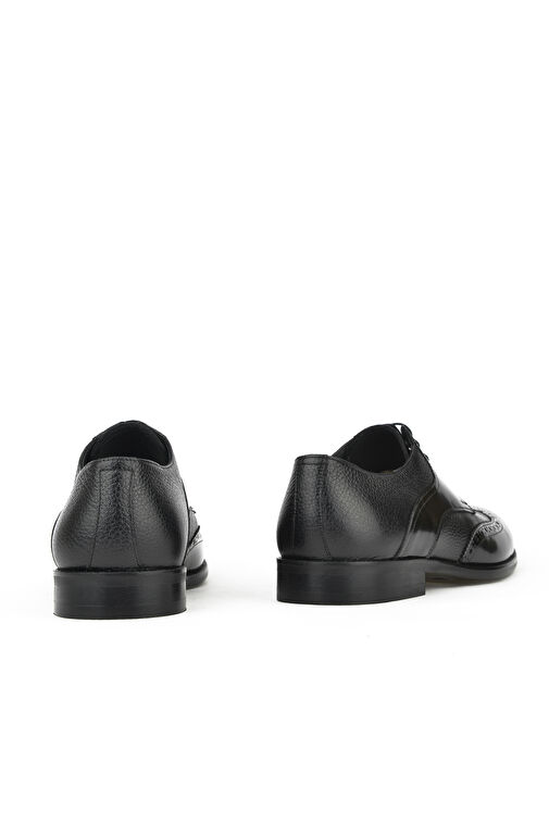 Ziya Siyah Erkek Deri Klasik Ayakkabı 133145Z625_000 - Görsel 6