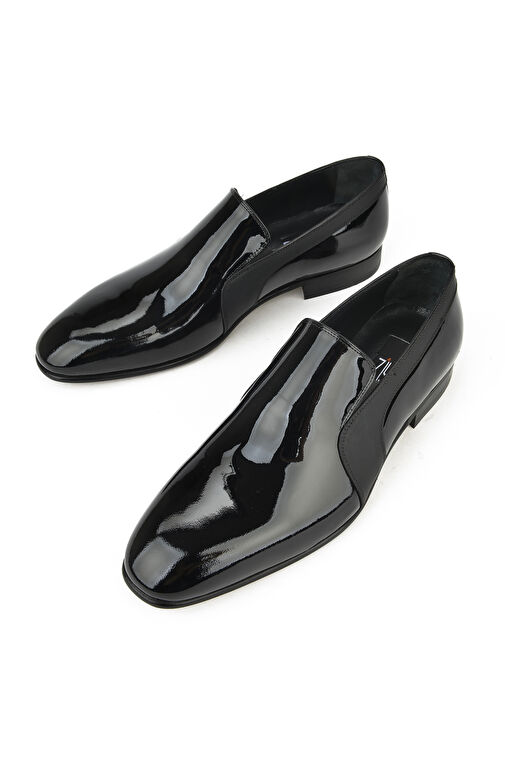 Ziya, Erkek Hakiki Deri Ayakkabı 133145Z9807 Siyah - Görsel 5