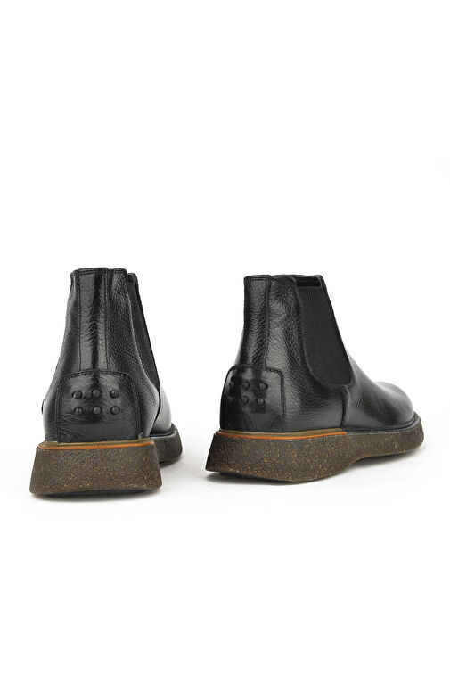 Ziya, Erkek Hakiki Deri Bot 1431007Z3047 Siyah - Görsel 4