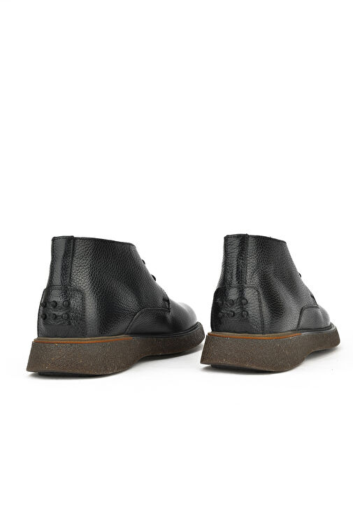 Ziya, Erkek Hakiki Deri Bot 1431007Z3048 Siyah - Görsel 4