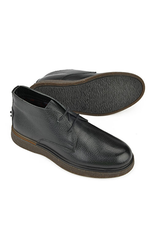 Ziya, Erkek Hakiki Deri Bot 1431007Z3048 Siyah - Görsel 5