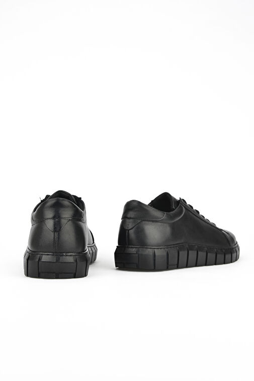 Ziya Siyah Erkek Deri Sneaker 133423Z96_000 - Görsel 4