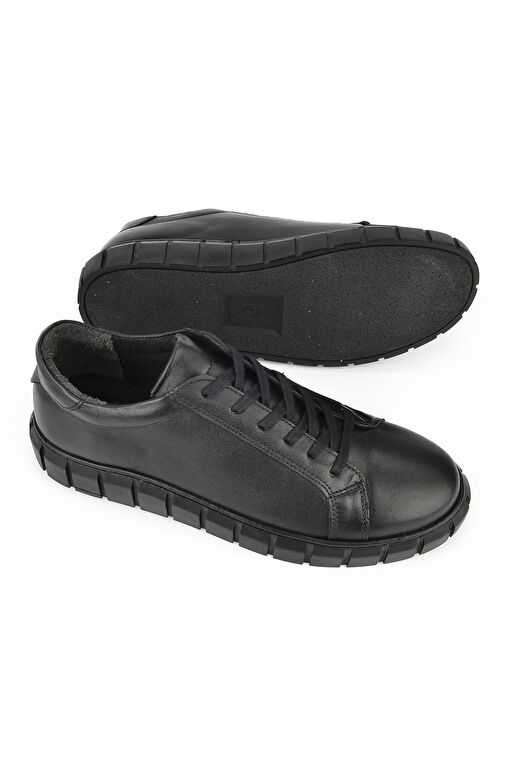 Ziya Siyah Erkek Deri Sneaker 133423Z96_000 - Görsel 5