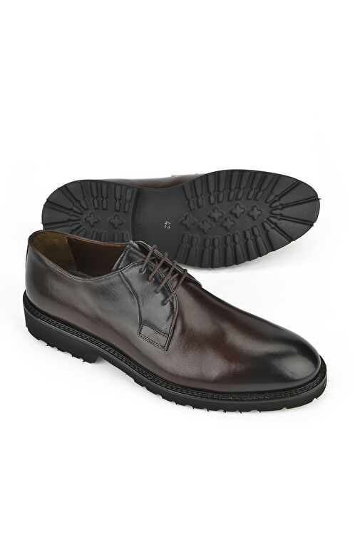 Ziya Kahverengi Erkek Deri Klasik Ayakkabı 133145Z1519_300 - Görsel 3