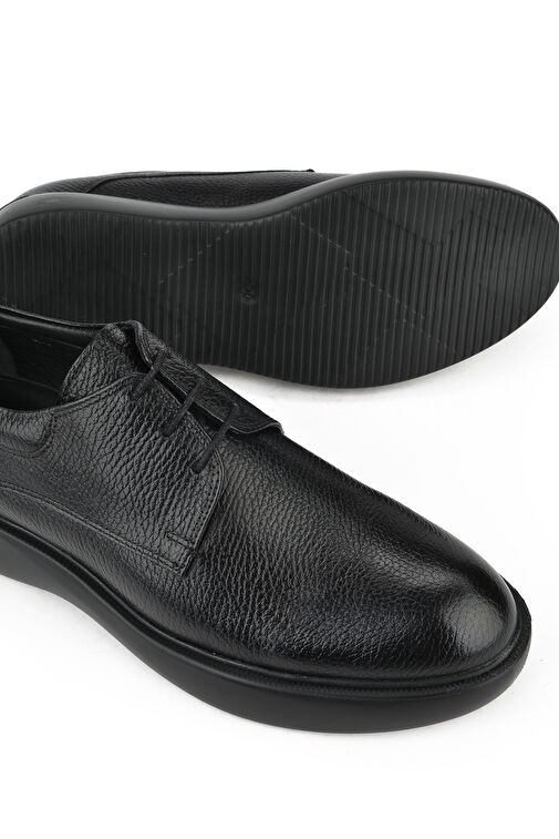 Ziya Siyah Erkek Deri Günlük Ayakkabı 1331023Z70900_000 - Görsel 5