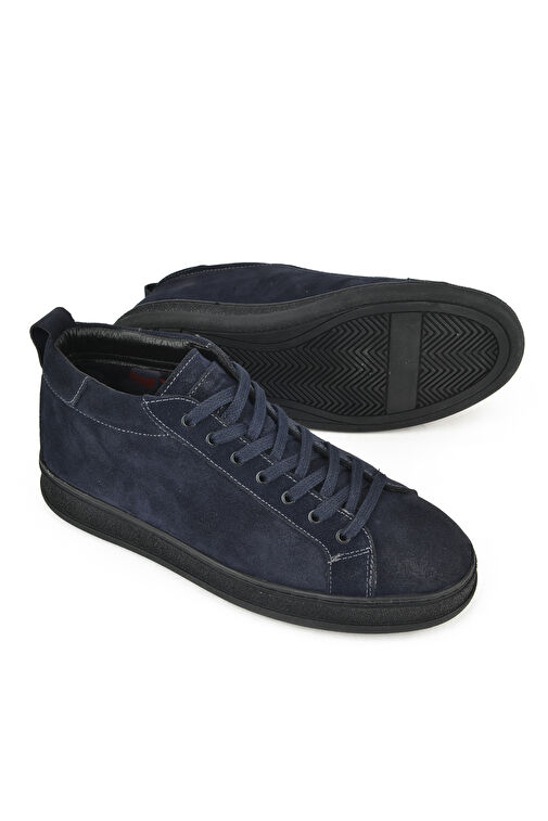 Ziya, Erkek Hakiki Deri Bot 1331025Z8522 Lacivert - Görsel 3