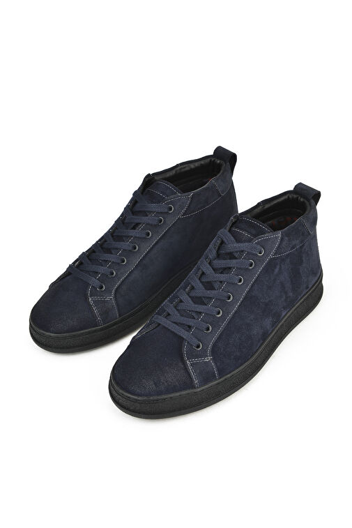 Ziya, Erkek Hakiki Deri Bot 1331025Z8522 Lacivert - Görsel 5