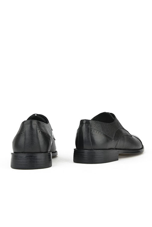 Ziya Siyah Erkek Deri Klasik Ayakkabı 13348Z801_000 - Görsel 4