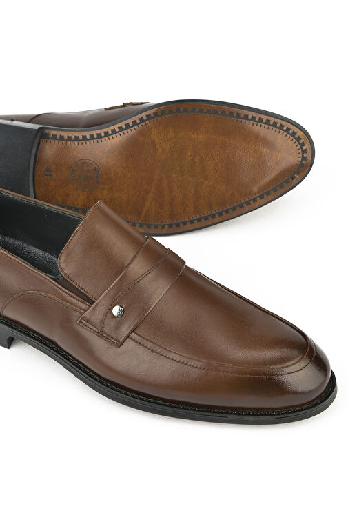 Ziya Kahverengi Erkek Deri Klasik Ayakkabı 13348Z087_300 - Görsel 3