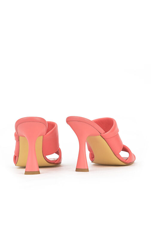 Ziya Mercan Kadın Deri Topuklu Terlik 1411003Z2433_523 - Görsel 4