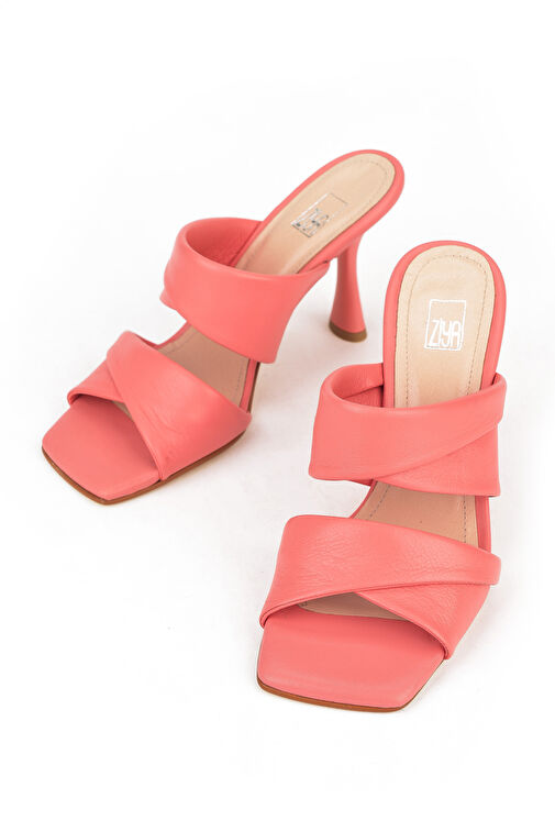 Ziya Mercan Kadın Deri Topuklu Terlik 1411003Z2433_523 - Görsel 5