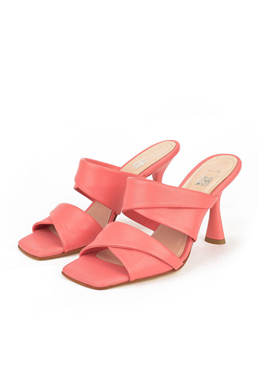 Ziya Mercan Kadın Deri Topuklu Terlik 1411003Z2433_523 - Görsel 6