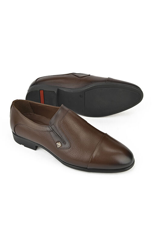 Ziya Kahverengi Erkek Deri Klasik Ayakkabı 141745Z4166_300 - Görsel 4