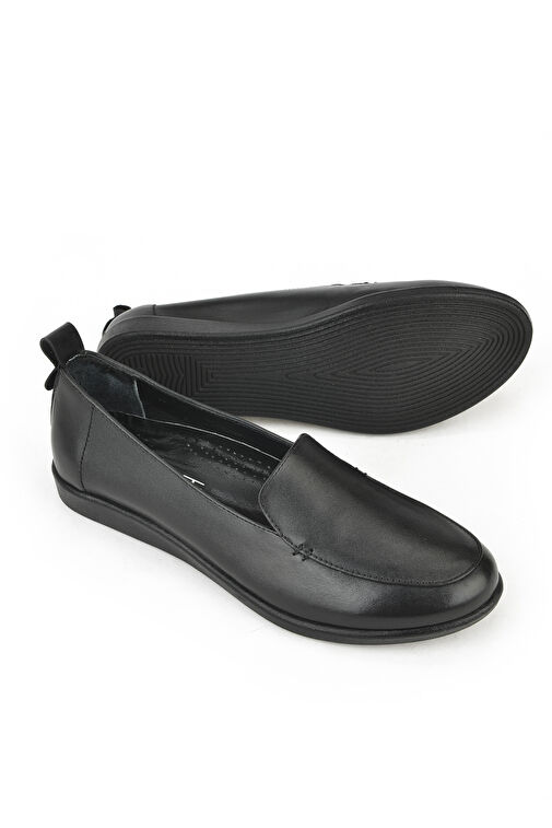 Ziya, Kadın Hakiki Deri Günlük Ayakkabı 1411022Z2442 Siyah - Görsel 5