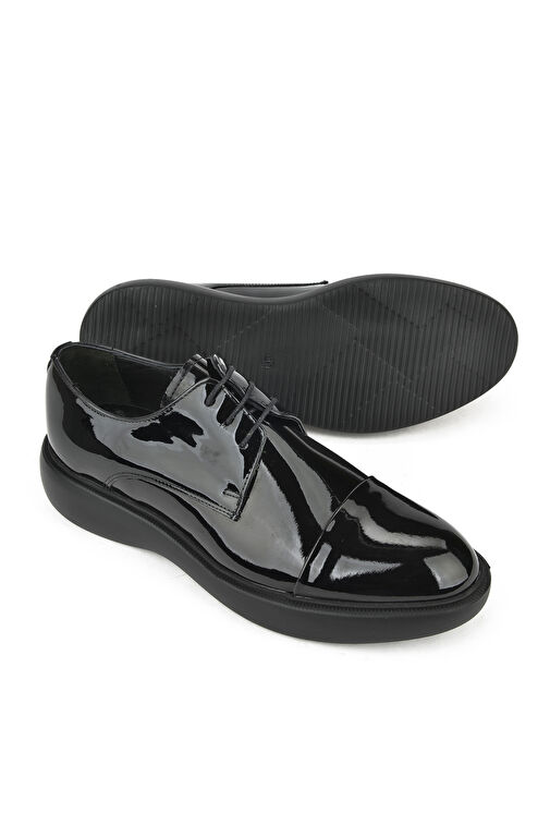 Ziya Siyah Erkek Vegan Rugan Günlük Ayakkabı 1411023Z709152_000 - Görsel 4