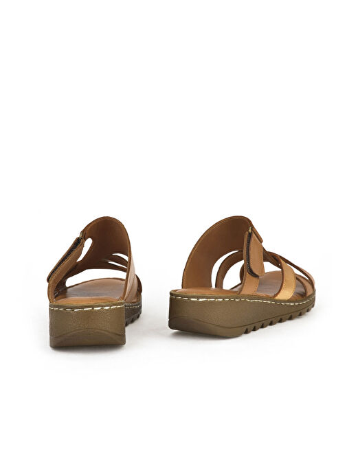 Ziya Taba Kadın Deri Terlik 1411008Z012_320 - Görsel 4