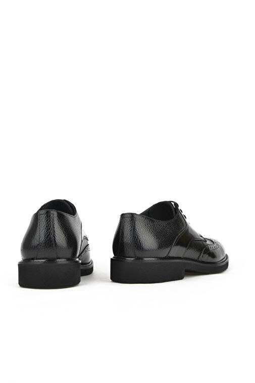 Ziya Siyah Erkek Deri Klasik Ayakkabı 141145Z625_000 - Görsel 6